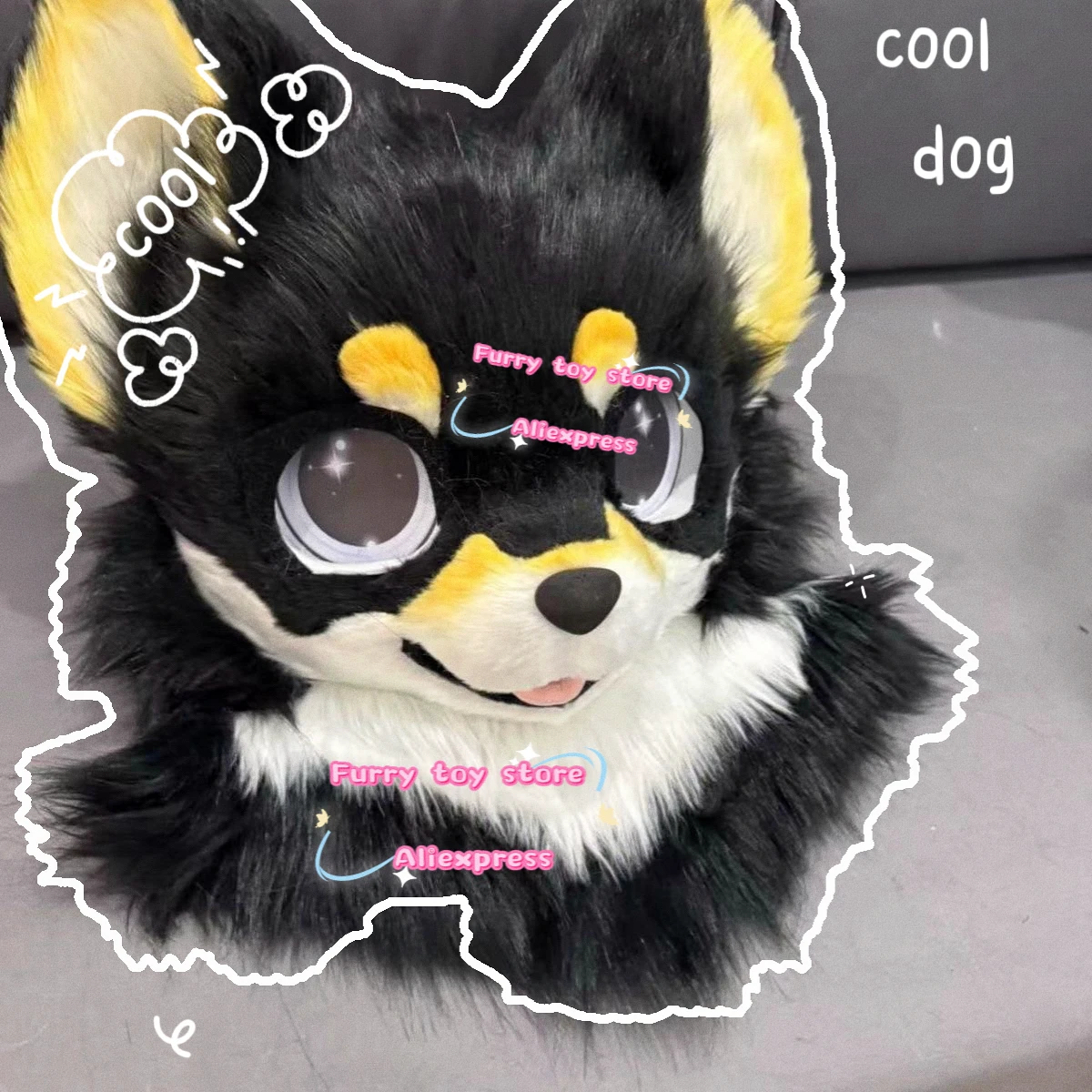Furry Head Fursuit Headsets CuteCosplay Dog Wolf Head Costumes Customized Fursona Comiket Furries Doll Kig Series Kawaii Animal
Furry Head Fursuit Headsets CuteCosplay Dog Wolf Head Costumes Customized Fursona Comiket Furries Doll Kig Series Kawaii Animal