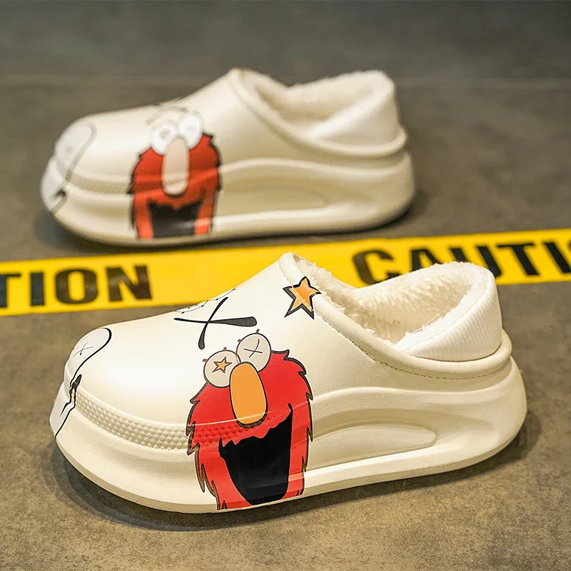 Warm Home Cotton Shoes for Men Casual Winter Clogs Fashion Plush Slippers Mens Thick Bottom Anti-slip Garden Shoes 2024 Trend
Warm Home Cotton Shoes for Men Casual Winter Clogs Fashion Plush Slippers Mens Thick Bottom Anti-slip Garden Shoes 2024 Trend