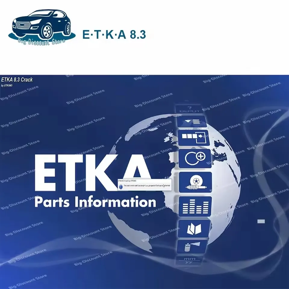 2024 Newest ETK a 8.5 Electronic Parts Catalogue for Group Vehicles Multi-Languages Support VW AUDI SEAT SKODA DACIA until 2024
2024 Newest ETK a 8.5 Electronic Parts Catalogue for Group Vehicles Multi-Languages Support VW AUDI SEAT SKODA DACIA until 2024