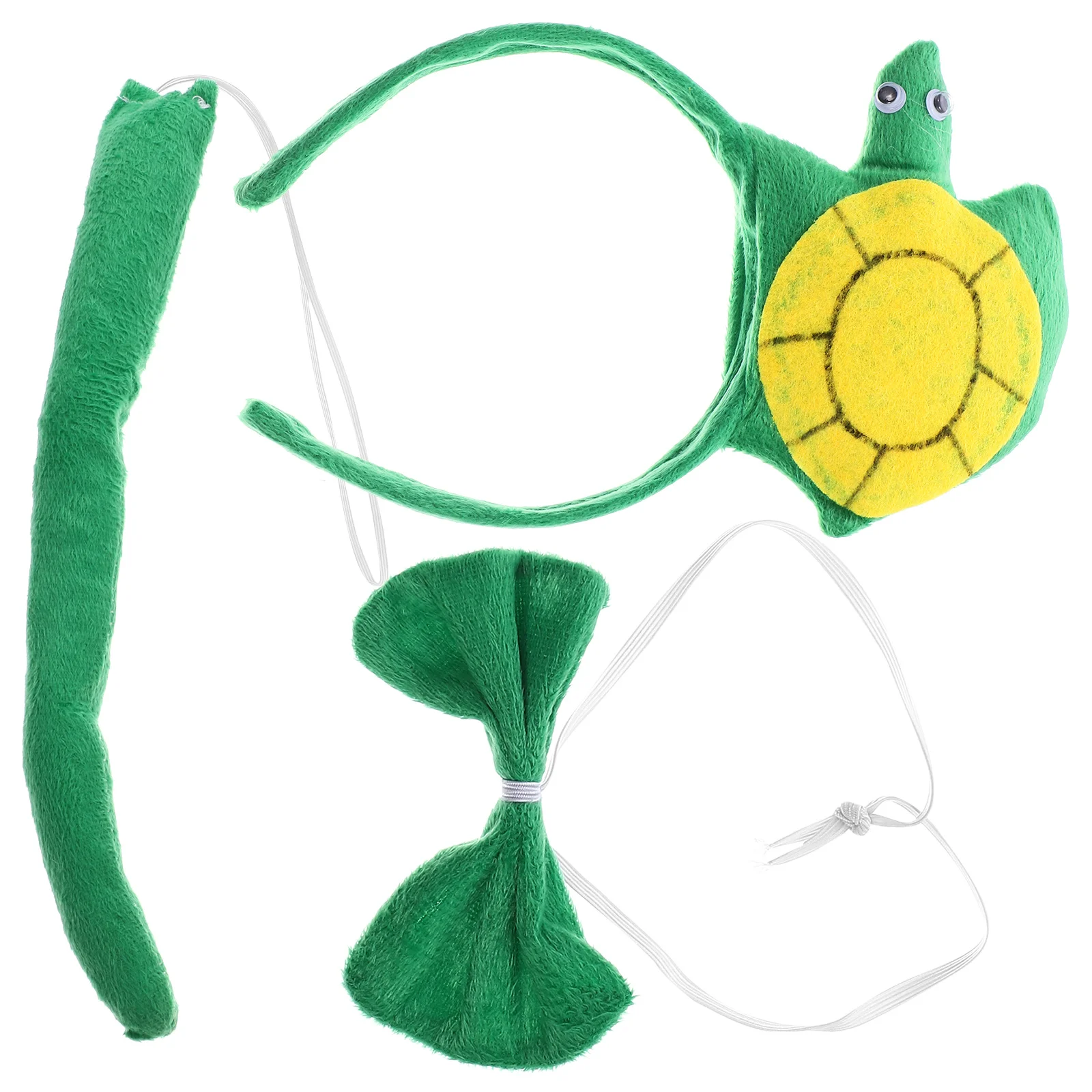 1 set 1 Set Tortoise Headband Bowtie Tail Costume Set Soft Lightweight Festival Party Halloween Cosplay Animal Prop Accessory
1 set 1 Set Tortoise Headband Bowtie Tail Costume Set Soft Lightweight Festival Party Halloween Cosplay Animal Prop Accessory