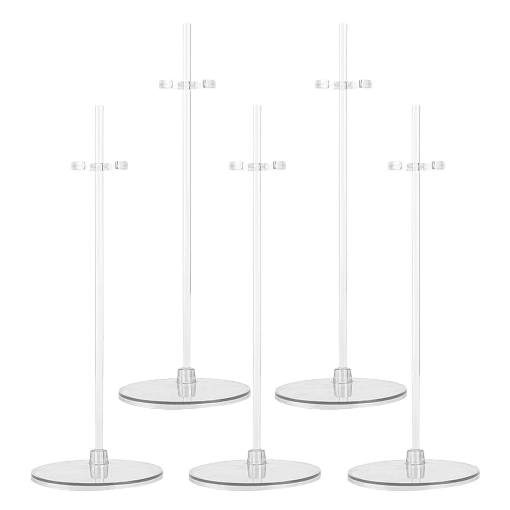 5 pcs Display Support for 30cm BJD Waist Clip Sturdy Plastic Mini Figure Holder Bear Action Rack
5 pcs Display Support for 30cm BJD Waist Clip Sturdy Plastic Mini Figure Holder Bear Action Rack
