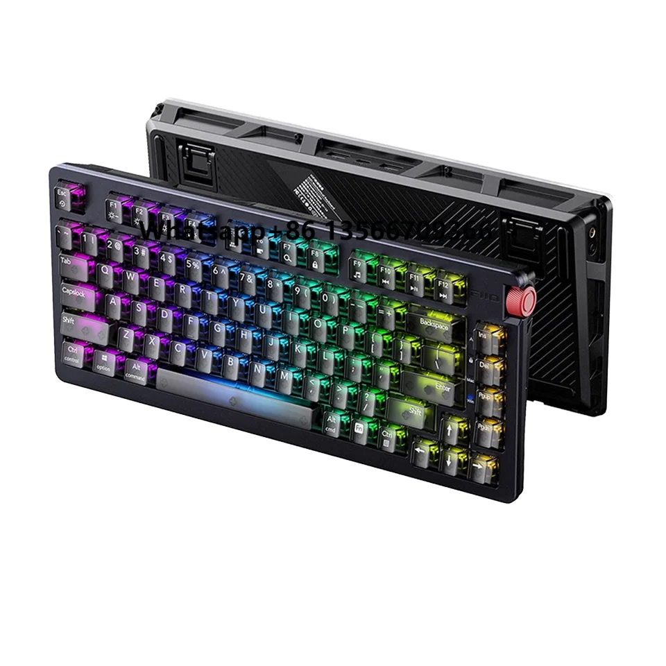 FiiO KB3 Gateron for Mac Office Aluminum Alloy with Three Modes Hot Swap PC Gamer Accessories Wireless Gaming Keyboard
FiiO KB3 Gateron for Mac Office Aluminum Alloy with Three Modes Hot Swap PC Gamer Accessories Wireless Gaming Keyboard