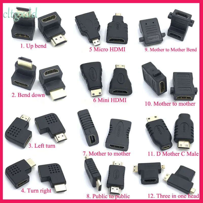 1 шт. для HDMI-совместимого адаптера 90 270 градусов прямоугольный преобразователь «папа-мама» 4K HD разъем мини/микроудлинитель
1 шт. для HDMI-совместимого адаптера 90 270 градусов прямоугольный преобразователь «папа-мама» 4K HD разъем мини/микроудлинитель 