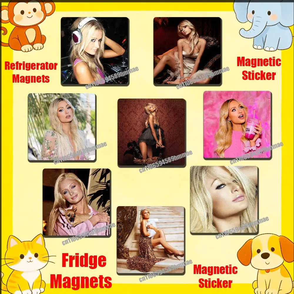 For P-Paris Hilton Fridge Freezer Refrigerator Magnets Metal Cabinet Magnetic Sticker Cover Home
For P-Paris Hilton Fridge Freezer Refrigerator Magnets Metal Cabinet Magnetic Sticker Cover Home