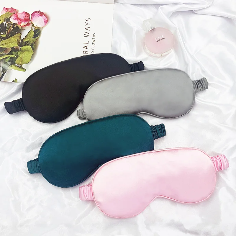 New double-sided simulated silk sleep eye mask, blackout eye mask, elastic strap travel lunch break eye mask, aviation eye protection
New double-sided simulated silk sleep eye mask, blackout eye mask, elastic strap travel lunch break eye mask, aviation eye protection