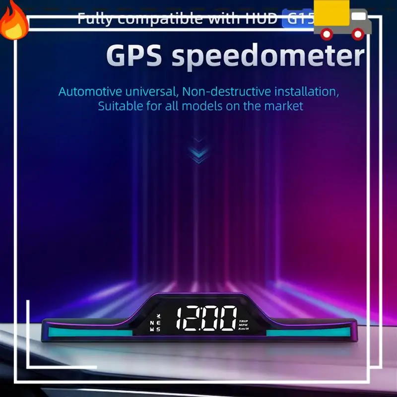 G15 HUD Проекционный дисплей GPS Сигнализация скорости вождения Автомобильный дисплей Универсальные детали Аксессуары
G15 HUD Проекционный дисплей GPS Сигнализация скорости вождения Автомобильный дисплей Универсальные детали Аксессуары