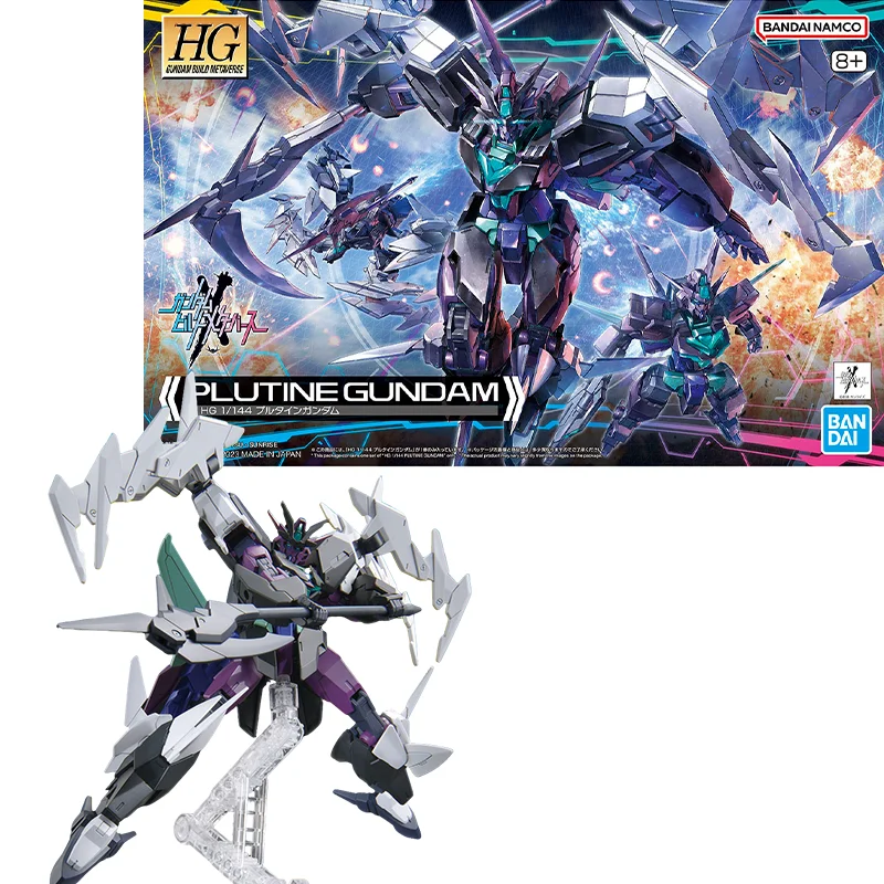 BANDAI Original ANIME HG 1/144 PLUTINE GUNDAM Assembly Plastic Model Action Toys Figures Decoration Robot Gift
BANDAI Original ANIME HG 1/144 PLUTINE GUNDAM Assembly Plastic Model Action Toys Figures Decoration Robot Gift