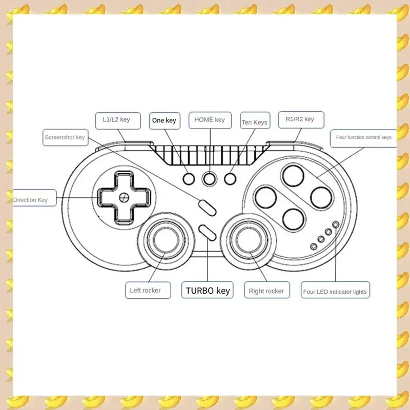 Wireless Gaming Controller Game Console Controller Joystick With Dual Motor Vibration Turbo Function For Switch PC Accessories
Wireless Gaming Controller Game Console Controller Joystick With Dual Motor Vibration Turbo Function For Switch PC Accessories