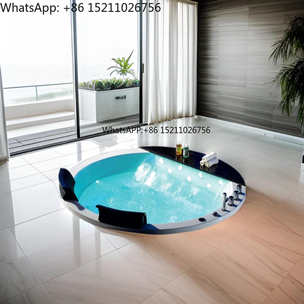 Wholesale Small Acrylic Freestanding Whirlpool Bathtub White Big Design Overflow for Adults Drop-In Installation for Hotels
Wholesale Small Acrylic Freestanding Whirlpool Bathtub White Big Design Overflow for Adults Drop-In Installation for Hotels