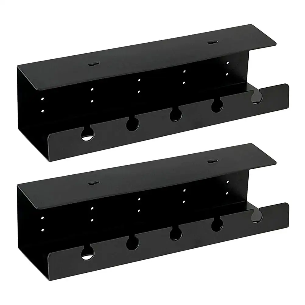 2 Pcs Cable Management Mounted Organizer Storage Rack Durable Shelf Wire Tidy Holder Office Under Desk Cord Tool Desk Clamp
2 Pcs Cable Management Mounted Organizer Storage Rack Durable Shelf Wire Tidy Holder Office Under Desk Cord Tool Desk Clamp
