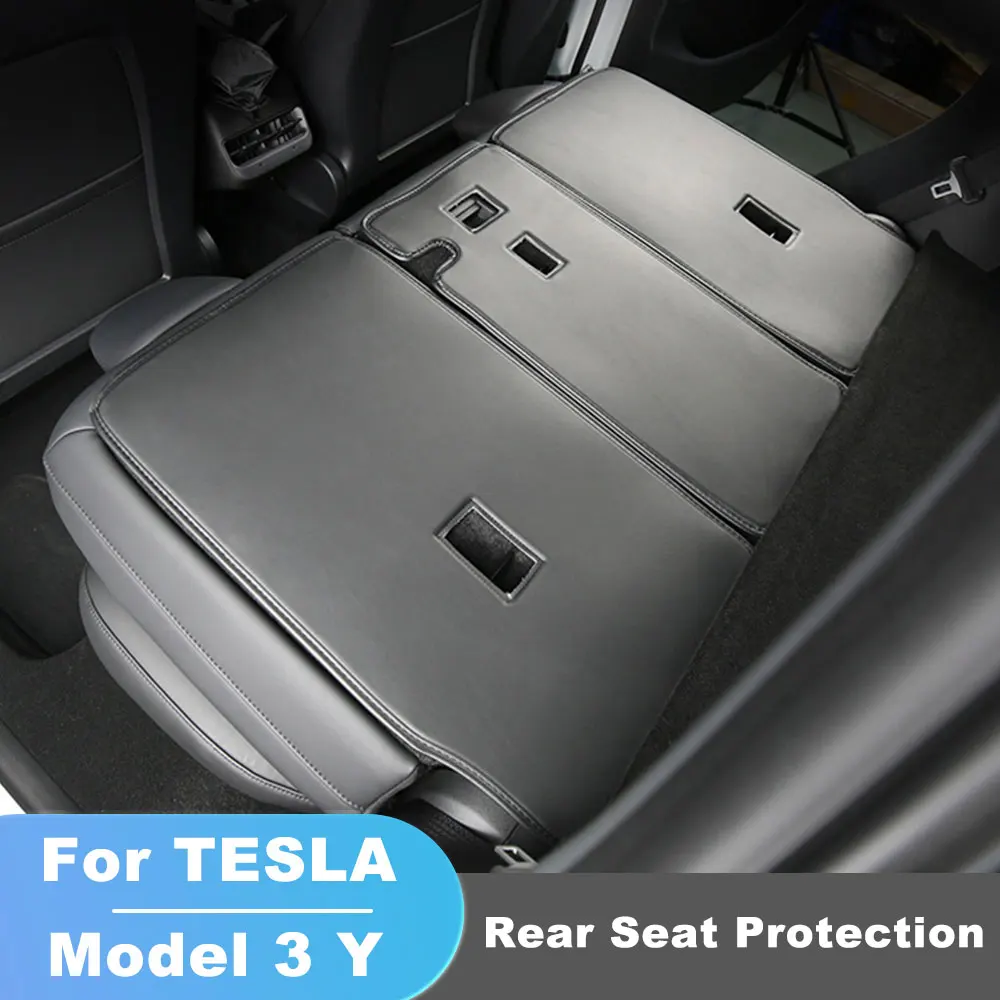 Rear Seat Protection Pads For Tesla Model 3 Y 2017-2023 Rear Trunk Seats Back Mats Leather Pet Mats
Rear Seat Protection Pads For Tesla Model 3 Y 2017-2023 Rear Trunk Seats Back Mats Leather Pet Mats