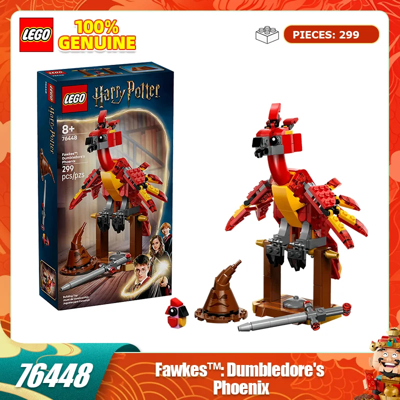 LEGO строительные блоки, сборка Феникса Дамблдора 76448, детские игрушки для мальчиков и девочек, рождественский подарок
LEGO строительные блоки, сборка Феникса Дамблдора 76448, детские игрушки для мальчиков и девочек, рождественский подарок