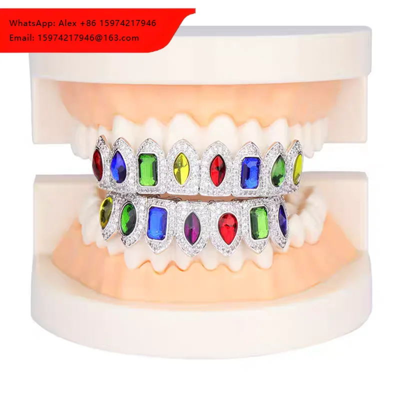 Hiphop Trendy Luxury Brass Gold Silver Copper Zirconium Fine Grillz Fashion Light Body Jewelry Wholesale Eyebrow 20 850
Hiphop Trendy Luxury Brass Gold Silver Copper Zirconium Fine Grillz Fashion Light Body Jewelry Wholesale Eyebrow 20 850