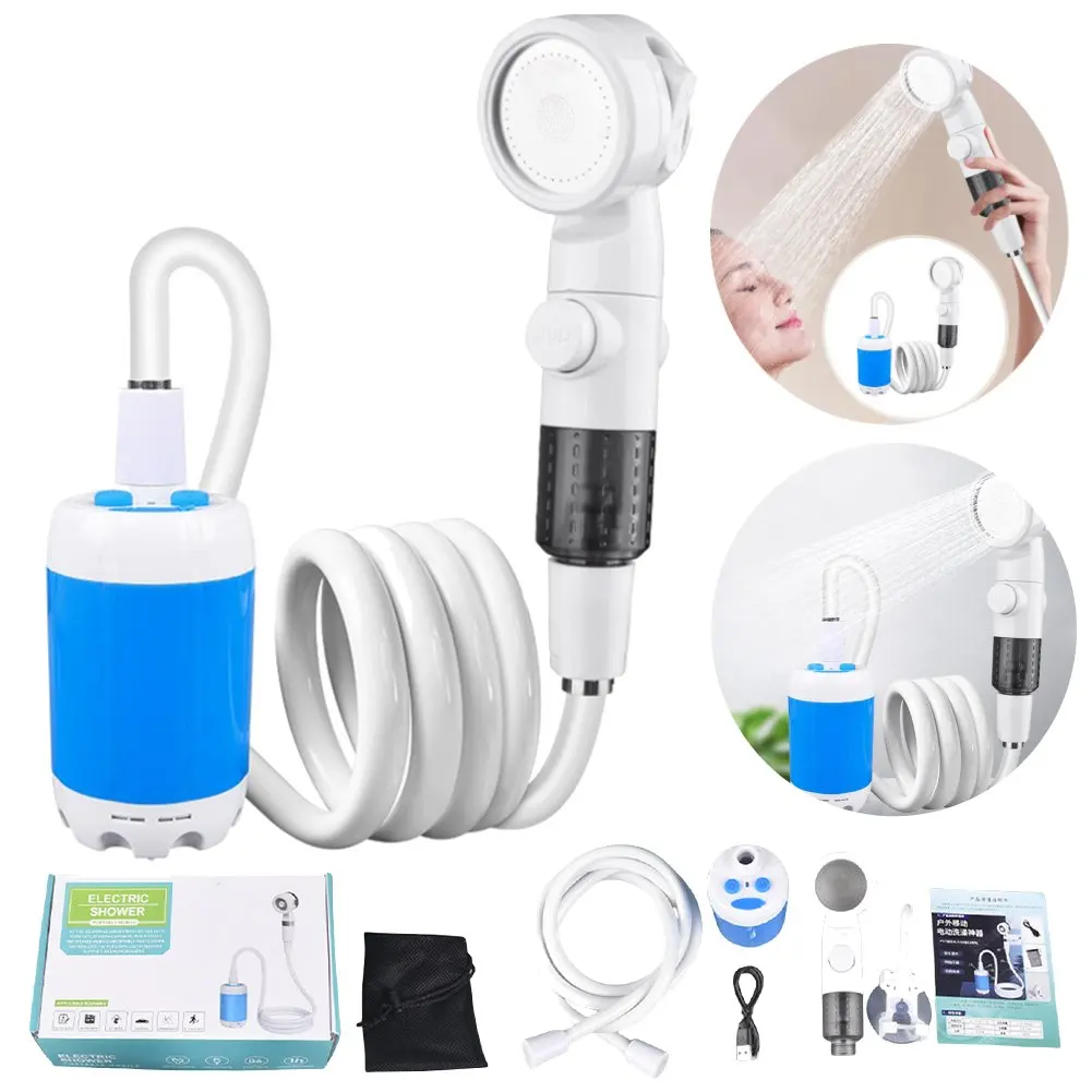 Насос для душа на открытом воздухе, перезаряжаемая насадка для душа из ПВХ, распылитель, 4000 мАч, электрический насос для душа для пеших прогулок, мойки автомобилей и чистки домашних животных
Насос для душа на открытом воздухе, перезаряжаемая насадка для душа из ПВХ, распылитель, 4000 мАч, электрический насос для душа для пеших прогулок, мойки автомобилей и чистки домашних животных