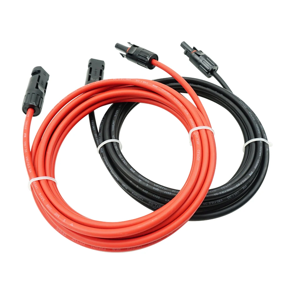 50-футовый удлинительный кабель для солнечной батареи 10AWG с разъемом «мама» и «папа», с парой дополнительных разъемов, удлинитель солнечной панели
50-футовый удлинительный кабель для солнечной батареи 10AWG с разъемом «мама» и «папа», с парой дополнительных разъемов, удлинитель солнечной панели