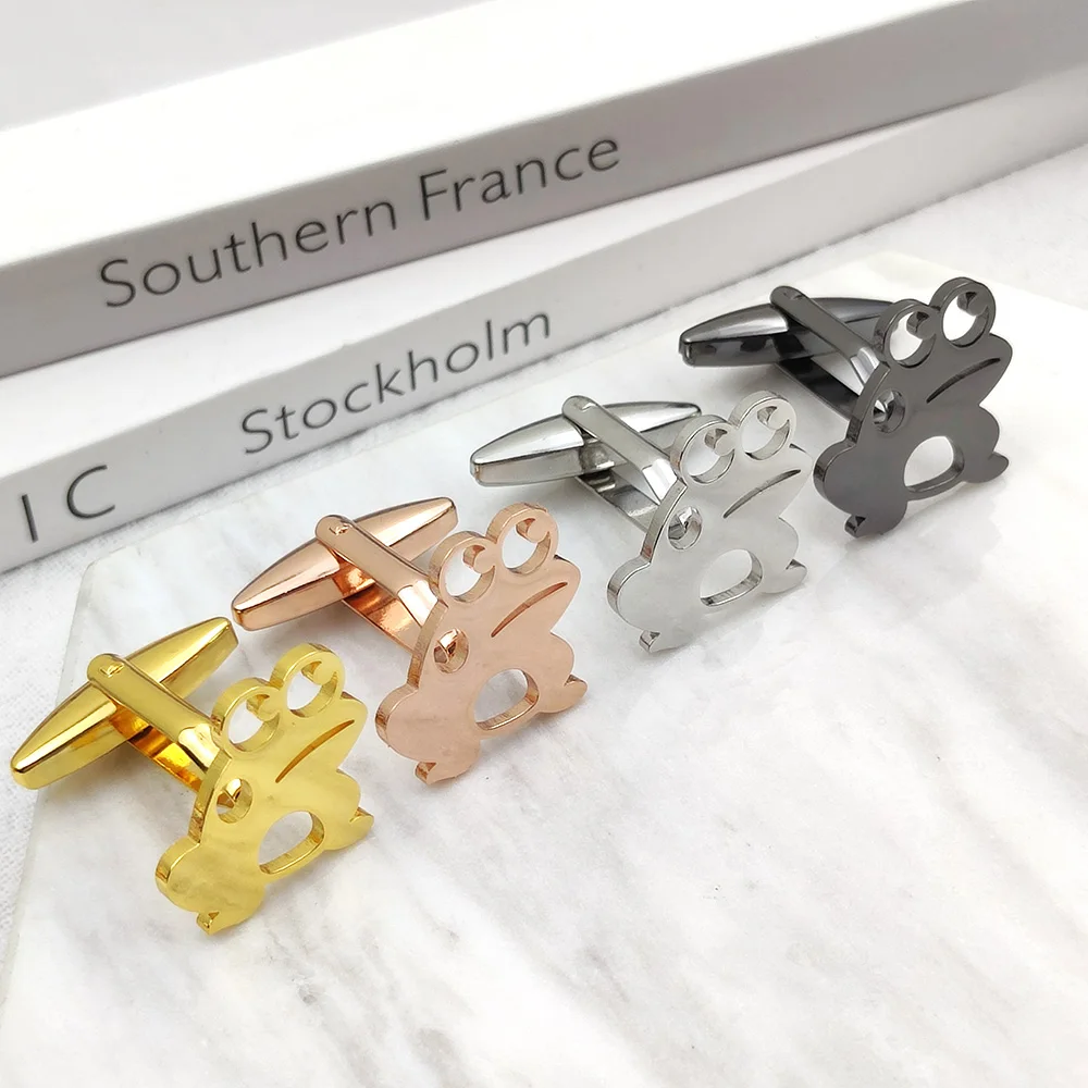 Cufflinks for Men Frog Shape Cufflink Cute Cartoon Animals Stainless Steel Jewelry Personalized Suit Cuff Buttons Men's Gifts
Cufflinks for Men Frog Shape Cufflink Cute Cartoon Animals Stainless Steel Jewelry Personalized Suit Cuff Buttons Men's Gifts