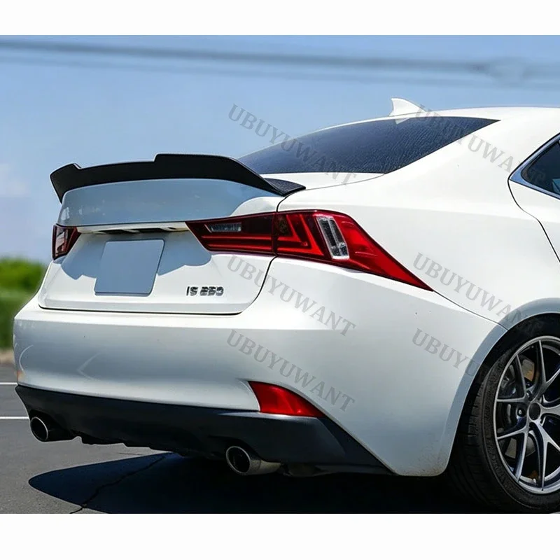 For Lexus IS IS200t IS250 300 350 14-19 Carbon Fiber Rear Trunk Lid Car Spoiler Ducktail Lip Wings
For Lexus IS IS200t IS250 300 350 14-19 Carbon Fiber Rear Trunk Lid Car Spoiler Ducktail Lip Wings