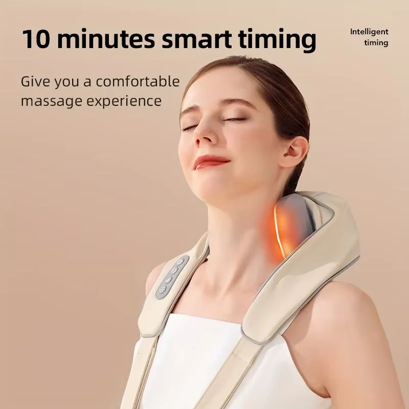 20W Mini Wrapping Neck Massager Smart Electric Heated New Portable Trapped Muscle Multifunctional Shiatsu NeckMassage Shawl
20W Mini Wrapping Neck Massager Smart Electric Heated New Portable Trapped Muscle Multifunctional Shiatsu NeckMassage Shawl