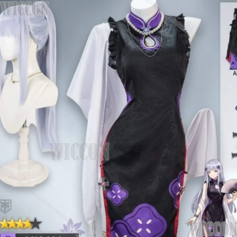 Girls Frontline Clukay Klukay Qipao Cosplay Game Anime Female Side Slit Dress Wig Earring Woman Sexy Carnival Navidad Carnaval
Girls Frontline Clukay Klukay Qipao Cosplay Game Anime Female Side Slit Dress Wig Earring Woman Sexy Carnival Navidad Carnaval