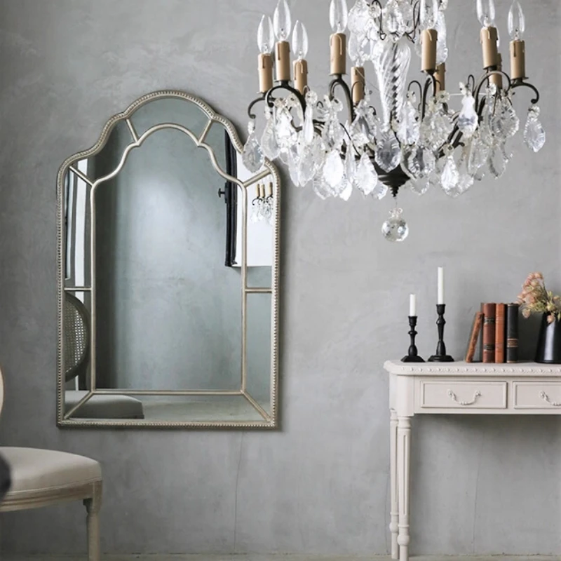 Modern Luxury Mirror Irregular Vintage Korean Style Funky Aesthetic Mirror Bathroom Makeup Spiegel Wand Living Room Decorations
Modern Luxury Mirror Irregular Vintage Korean Style Funky Aesthetic Mirror Bathroom Makeup Spiegel Wand Living Room Decorations
