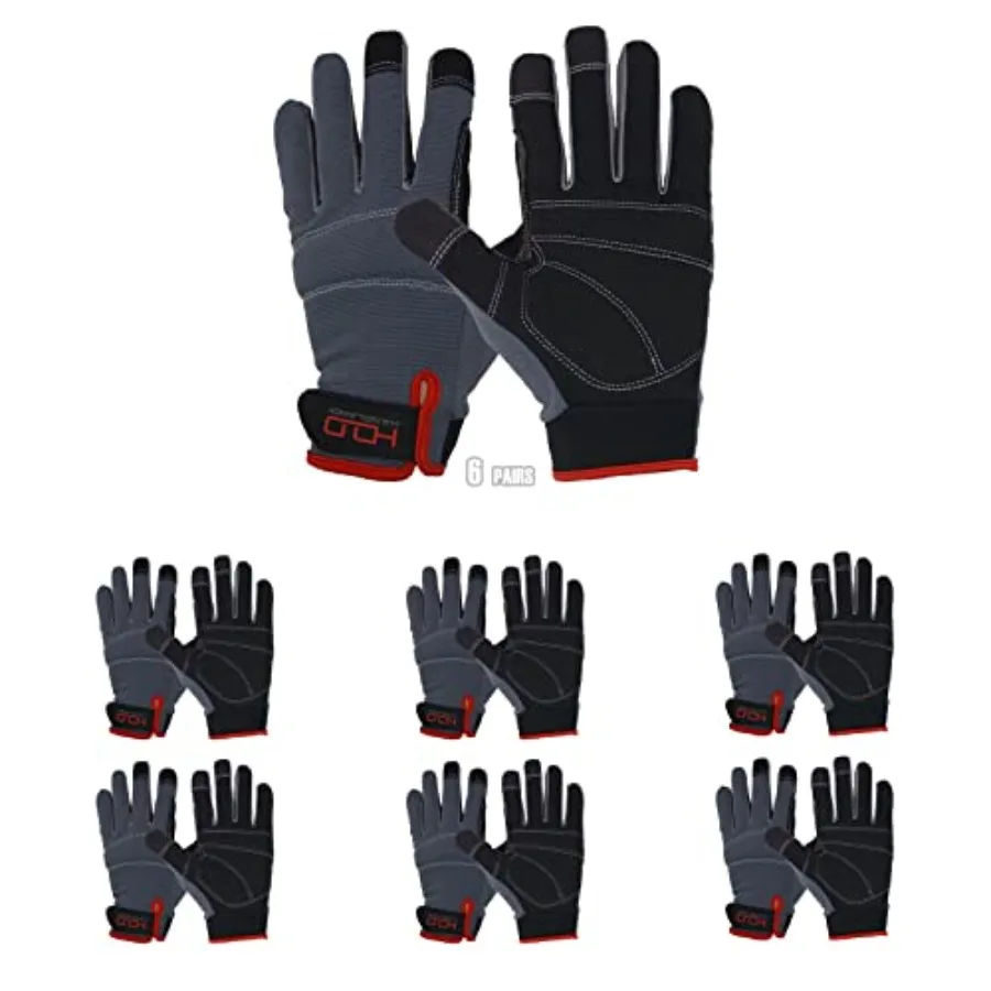 HANDLANDY Work Gloves for Men and Women Utility Mechanic Working Gloves Touch Screen Flexible Gardening Gloves for Yard
HANDLANDY Work Gloves for Men and Women Utility Mechanic Working Gloves Touch Screen Flexible Gardening Gloves for Yard