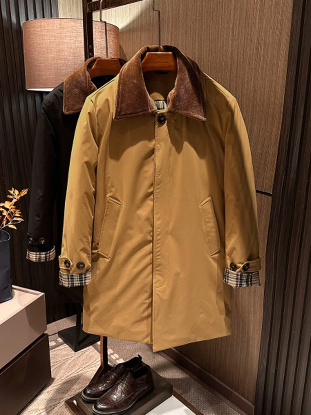 Elegant Double Layer Collar down Jacket Men's Winter Thick Warm Fashionable Windbreaker Coat Detachable Cuffs Regular Fit Lon...
Elegant Double Layer Collar down Jacket Men's Winter Thick Warm Fashionable Windbreaker Coat Detachable Cuffs Regular Fit Lon...