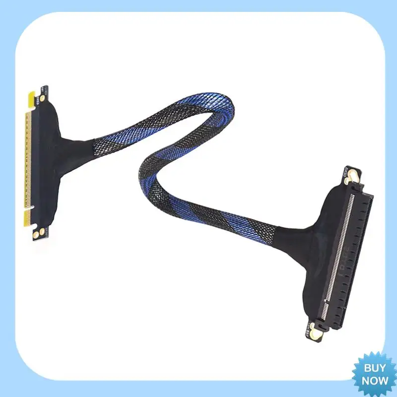 A47Z PCI-E Gen5 40Cm Extension Cable X16 High-Speed, Lossless For RTX5090 GPU Graphics Card
A47Z PCI-E Gen5 40Cm Extension Cable X16 High-Speed, Lossless For RTX5090 GPU Graphics Card