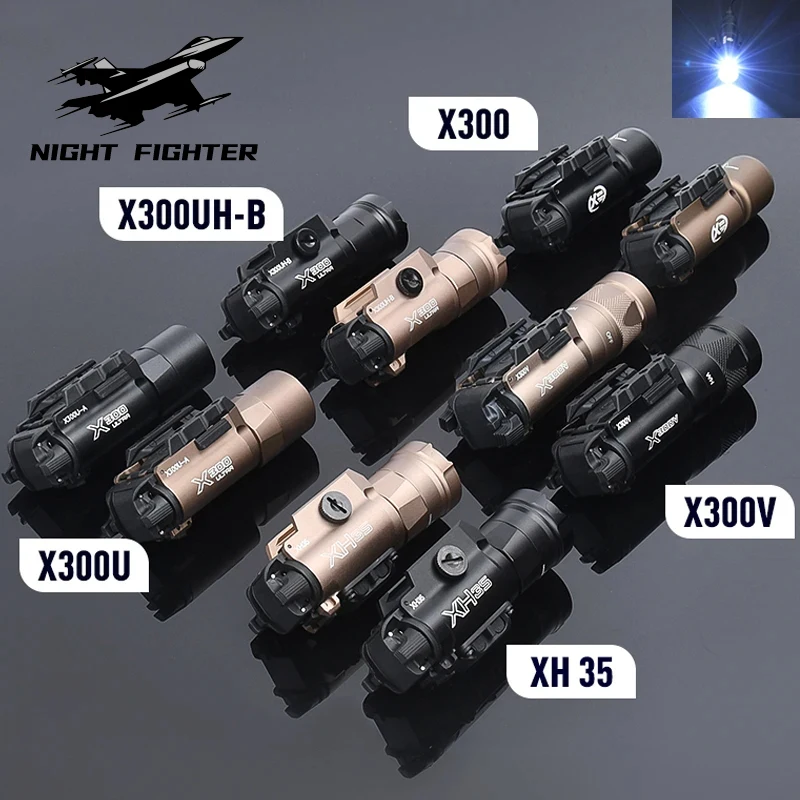 Wadsn X300 Flashlight Set Tactical X300U XH35 X300UH-B Spotlight LED Illuminated Hunting Pistol Torch With Dual Function Switch
Wadsn X300 Flashlight Set Tactical X300U XH35 X300UH-B Spotlight LED Illuminated Hunting Pistol Torch With Dual Function Switch