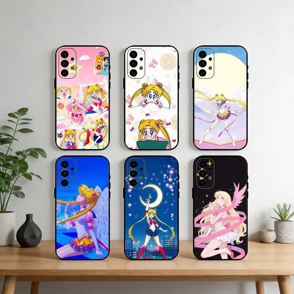 S-Sailor Moon Anime Phone Case For Samsung S25,S24,S21,S22,S23,S30,Ultra,S20,Plus,Fe,Note,10,9,5G Black Cover
S-Sailor Moon Anime Phone Case For Samsung S25,S24,S21,S22,S23,S30,Ultra,S20,Plus,Fe,Note,10,9,5G Black Cover