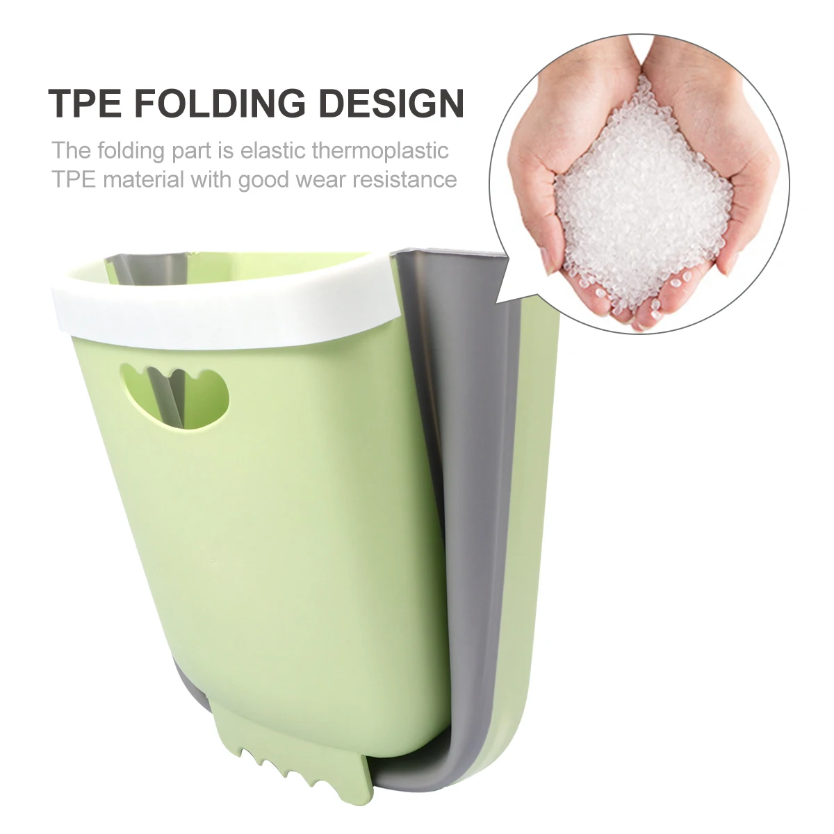 Folding Garbage Can Large Capacity Kitchen Bathroom Bedroom Home Waste Bin Thick Trash Friendly PP TPE Material Strong
Folding Garbage Can Large Capacity Kitchen Bathroom Bedroom Home Waste Bin Thick Trash Friendly PP TPE Material Strong