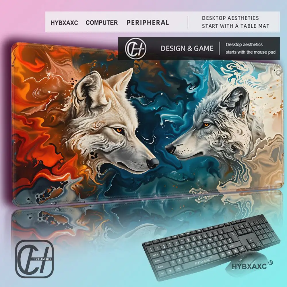 HYBXAXC Stunning Wolf Art Desk Decor, Wolf Office Decor, Wolves DeskMat Mousepad Gaming Wolf Playmat TCG, Oversized Desk Pad
HYBXAXC Stunning Wolf Art Desk Decor, Wolf Office Decor, Wolves DeskMat Mousepad Gaming Wolf Playmat TCG, Oversized Desk Pad