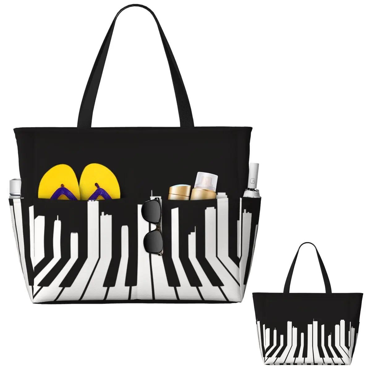 Piano City Music Beach Tote Bag Sport Gym Yoga Duffle Large Tote Bag Women Travel Bag Fitness bag
Piano City Music Beach Tote Bag Sport Gym Yoga Duffle Large Tote Bag Women Travel Bag Fitness bag