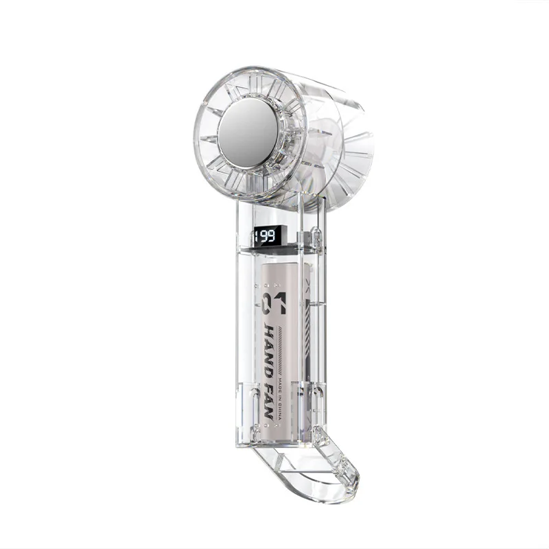 Transparent Cooling Ice Compress Handheld Fan Outdoor Portable Mountaineering Buckle Turbo Mini Small Fan
Transparent Cooling Ice Compress Handheld Fan Outdoor Portable Mountaineering Buckle Turbo Mini Small Fan
