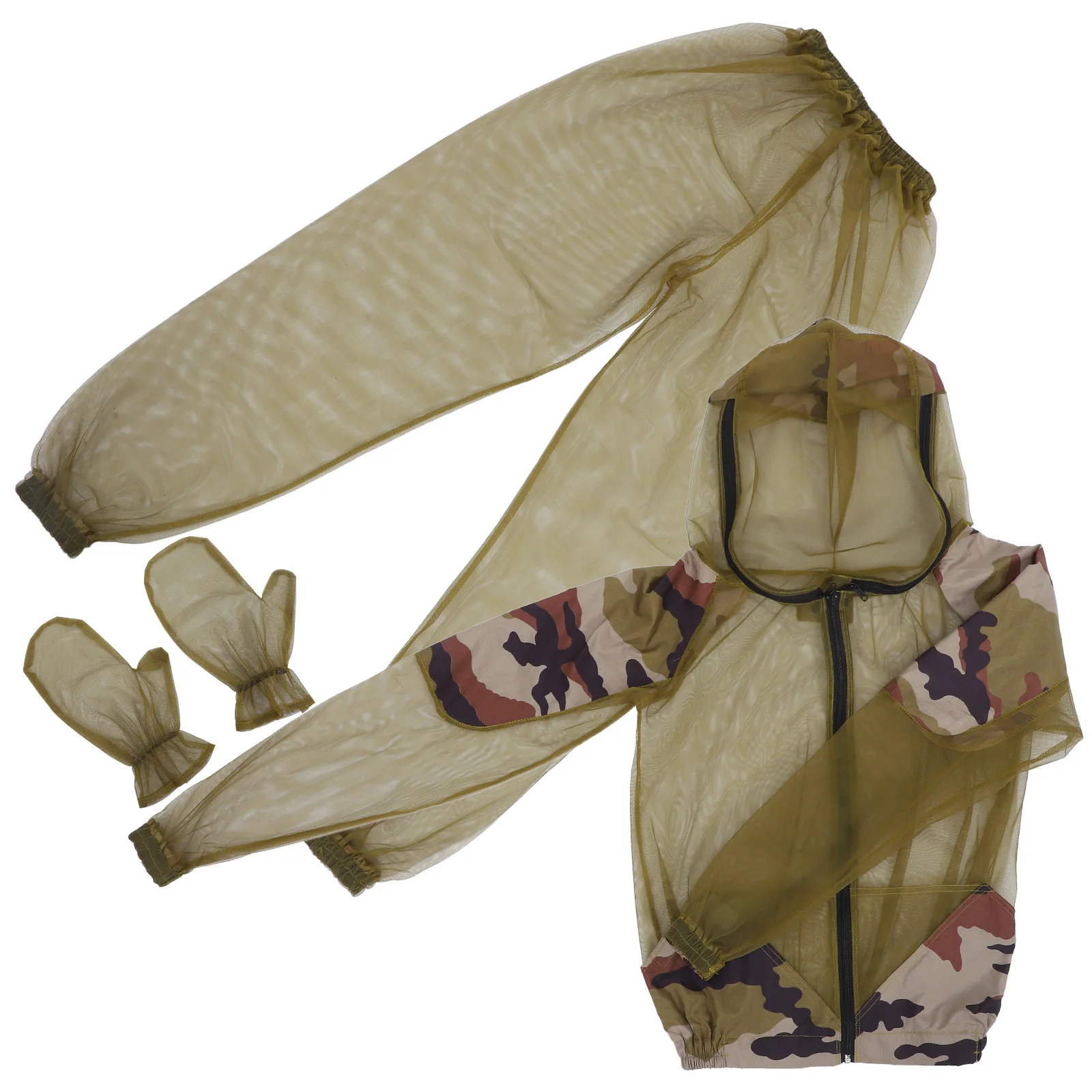 Mosquito Suit Insect Net Beekeeping Clothes Summer Anti Mosquito Clothing Fishing Gloves Mesh Hooded Cap Outdoor Supply
Mosquito Suit Insect Net Beekeeping Clothes Summer Anti Mosquito Clothing Fishing Gloves Mesh Hooded Cap Outdoor Supply