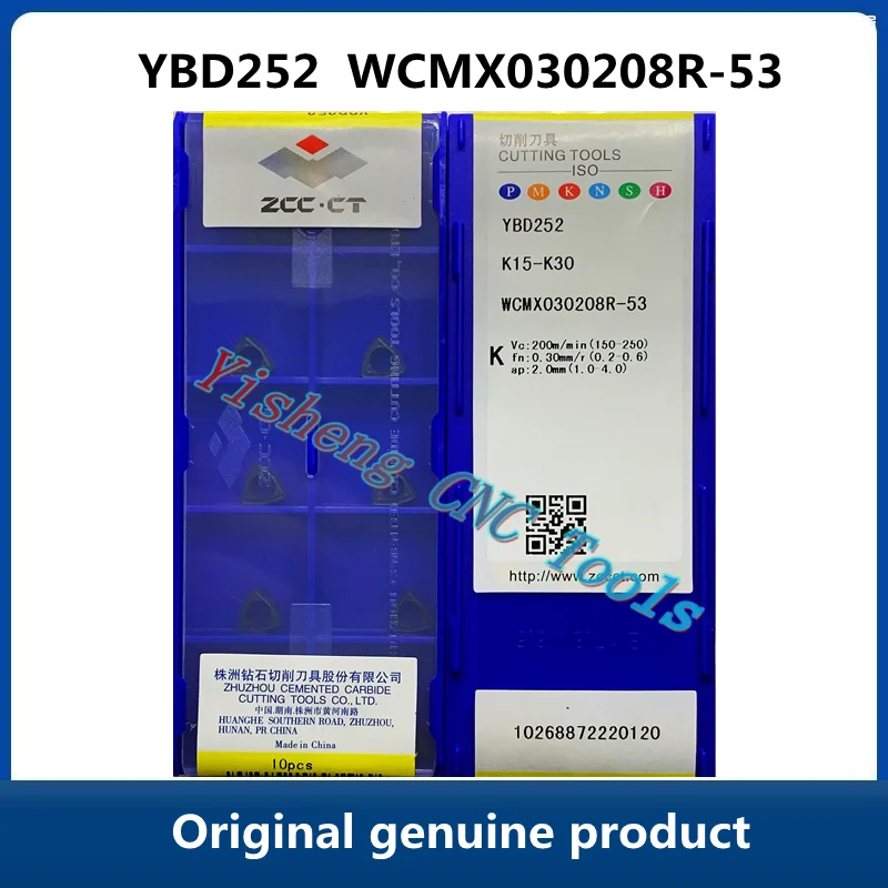 Бесплатная доставка, оригинальный ZCC CT YBG202 WCMX030208R-53 YBC301 YBD252, карбидные вставки, токарный инструмент с ЧПУ, токарный резец, инструменты
Бесплатная доставка, оригинальный ZCC CT YBG202 WCMX030208R-53 YBC301 YBD252, карбидные вставки, токарный инструмент с ЧПУ, токарный резец, инструменты