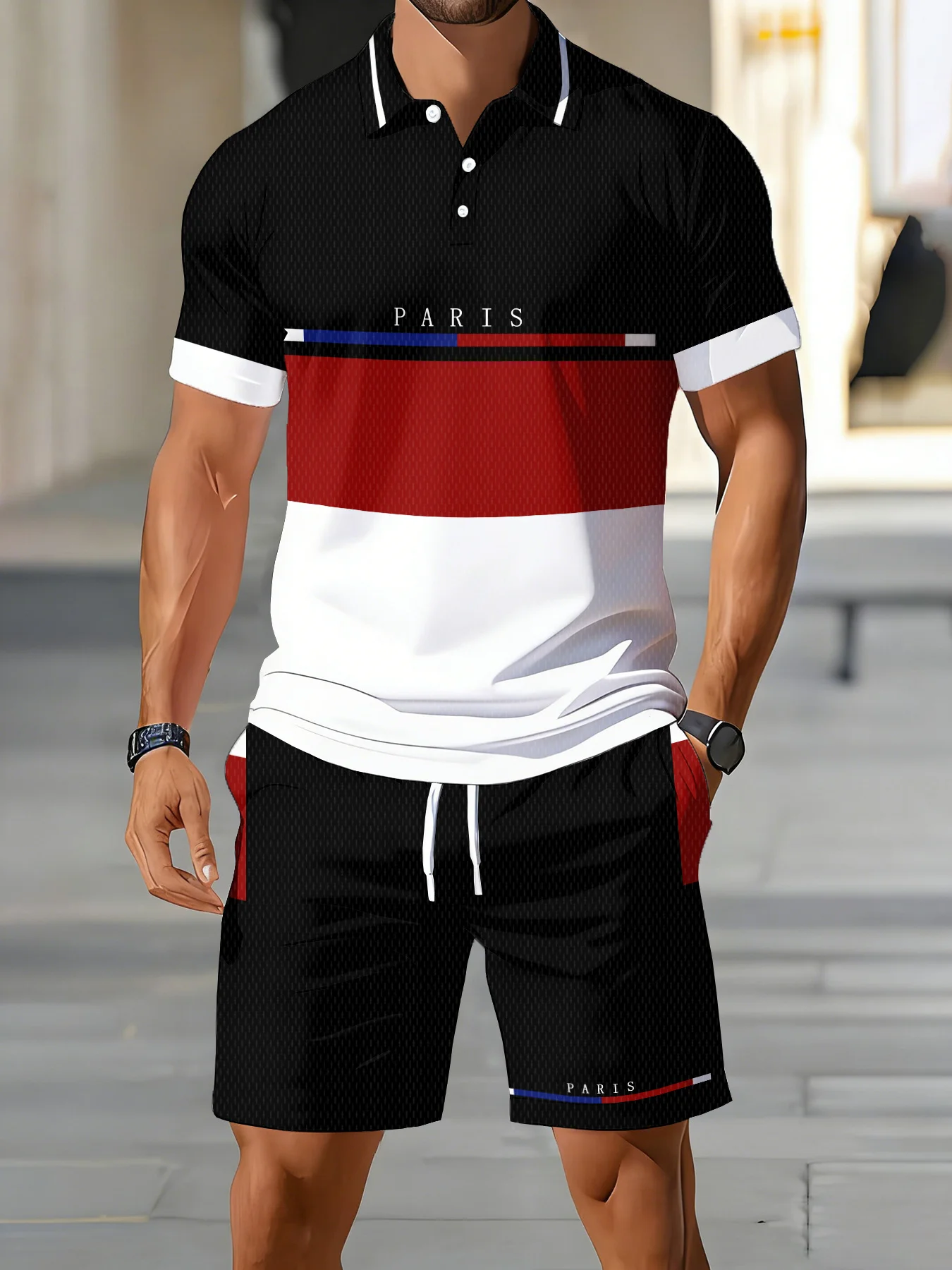 2026 Summer Men's Polo Shirt Set - 3D Printed Design Breathable Lightweight Comfortable Fashionable Outdoor Men's Clothing
2026 Summer Men's Polo Shirt Set - 3D Printed Design Breathable Lightweight Comfortable Fashionable Outdoor Men's Clothing