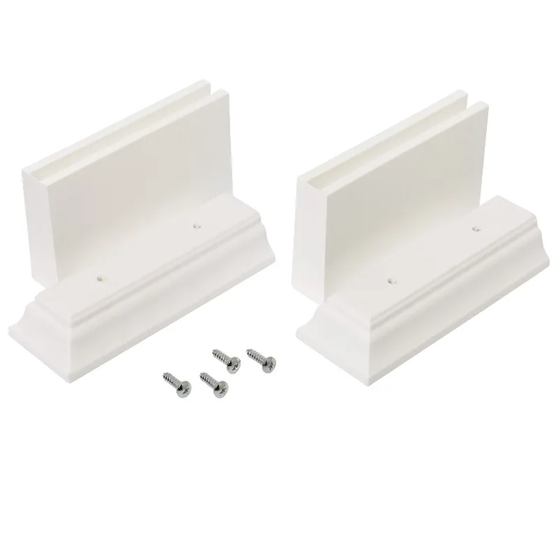 over-the-Toilet Bathroom Spacesaver Leg Extension Kit, White, 2 Pieces
over-the-Toilet Bathroom Spacesaver Leg Extension Kit, White, 2 Pieces