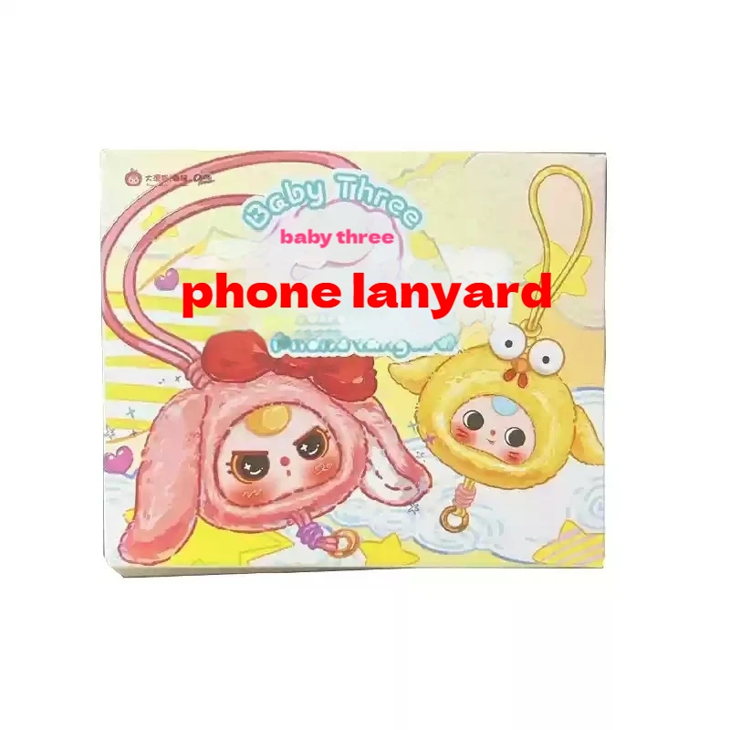 In Stock Genuine New Baby Three Mobile Phone Lanyard Blind Box Pendant Decoration Cute Trendy Toy Figurine Girl Birthday Gift
In Stock Genuine New Baby Three Mobile Phone Lanyard Blind Box Pendant Decoration Cute Trendy Toy Figurine Girl Birthday Gift