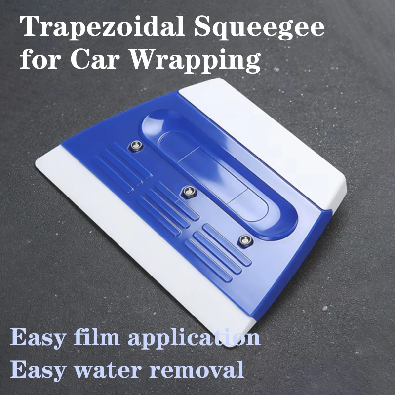 Dual Sided ABS Handle Squeegee with Soft Silicone Edge - Trapezoid Vinyl Application Tool for Car Wrapping, Scratch-Free PT-A13
Dual Sided ABS Handle Squeegee with Soft Silicone Edge - Trapezoid Vinyl Application Tool for Car Wrapping, Scratch-Free PT-A13