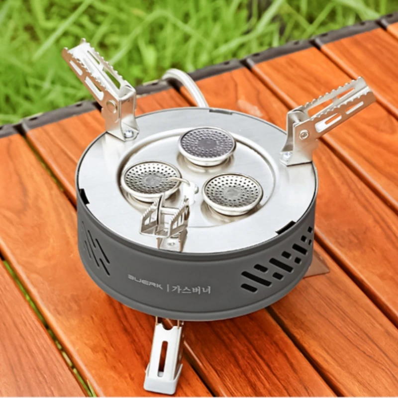 Portable Tourist Burner 3-Core Camping Stove Windproof 8000W High-Power Strong Fire Outdoor Gas Stove With Piezo Ignition
Portable Tourist Burner 3-Core Camping Stove Windproof 8000W High-Power Strong Fire Outdoor Gas Stove With Piezo Ignition