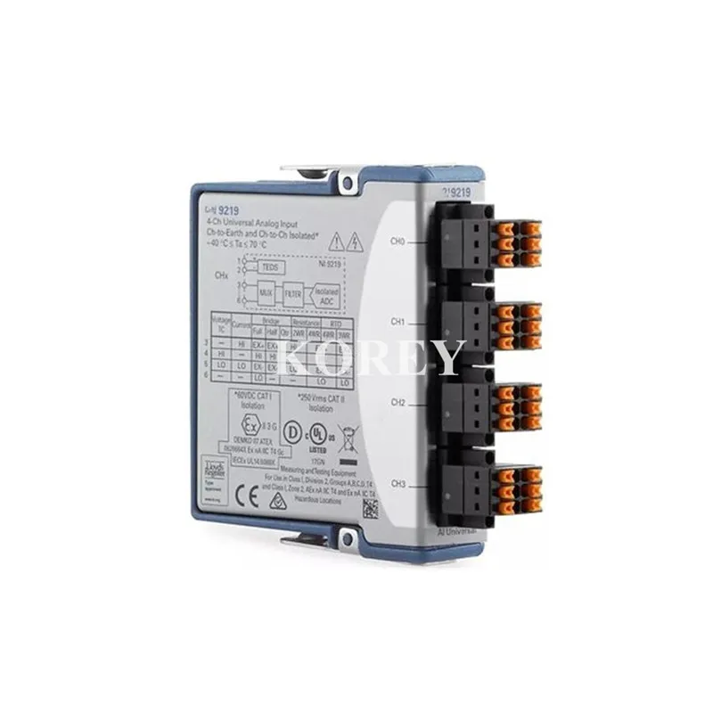 NI-9219 4-channel C-series Universal Analog Input Module 779781-02 Original Spot
NI-9219 4-channel C-series Universal Analog Input Module 779781-02 Original Spot