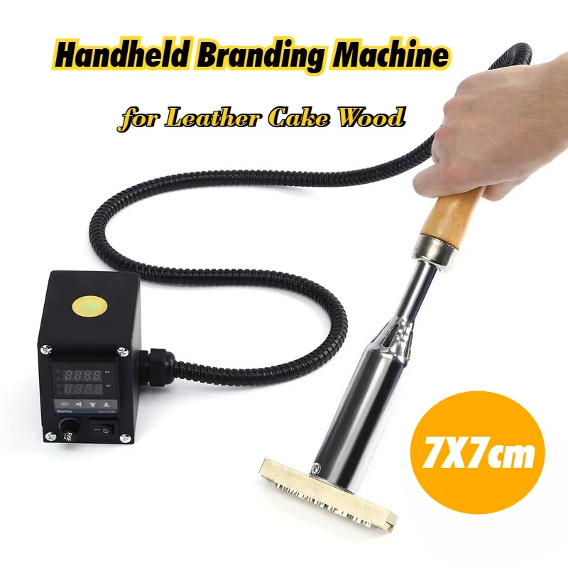 300W Digital Display Handheld Stamping Machine with Wood Handle Soldering Iron for Cake Leather Paper Wood & Packaging Logos
300W Digital Display Handheld Stamping Machine with Wood Handle Soldering Iron for Cake Leather Paper Wood & Packaging Logos
