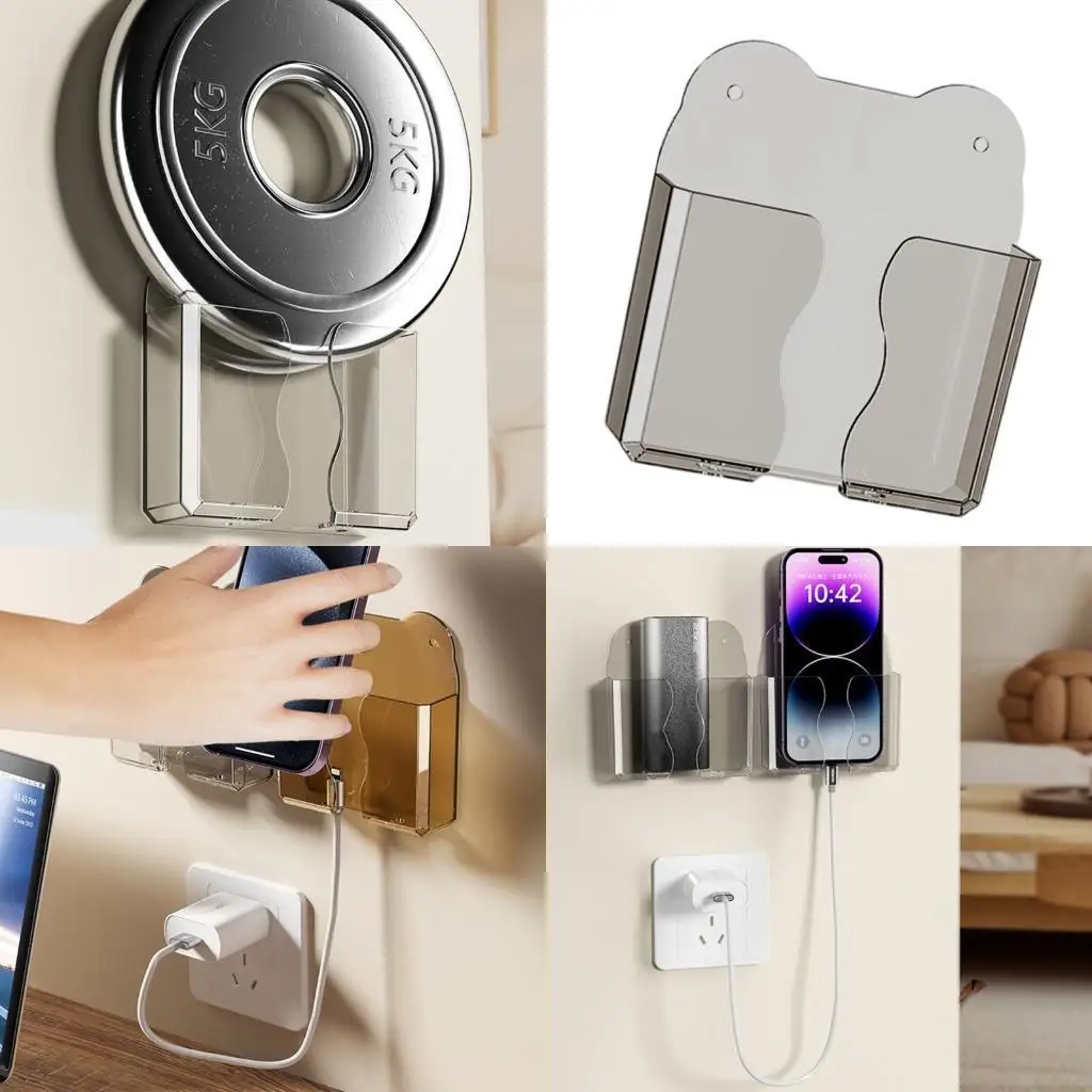 Прозрачный держатель телефона на стене Без тренировки не требуется для большинства смартфонов с удобным зарядным портом и D2RC
Прозрачный держатель телефона на стене Без тренировки не требуется для большинства смартфонов с удобным зарядным портом и D2RC