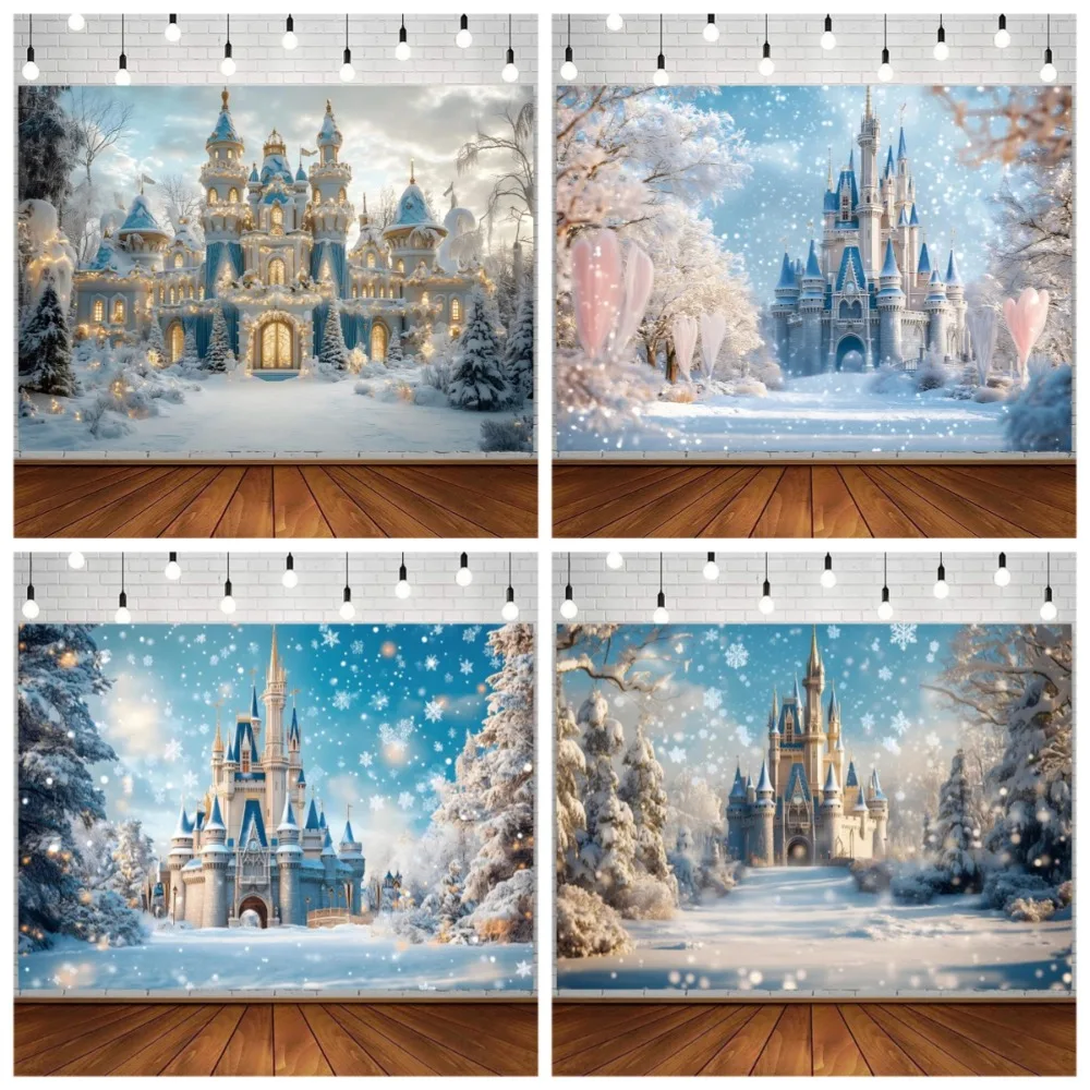 Winter Wonderland Forest Photo Background, Christmas Ice and Snow Castle Children's Portrait Photography Background Photography
Winter Wonderland Forest Photo Background, Christmas Ice and Snow Castle Children's Portrait Photography Background Photography