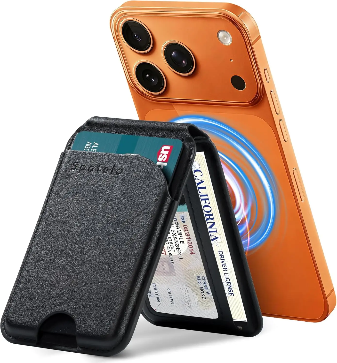 Регулируемая магнитная подставка-кошелек с RFID-защитой для iPhone серий 17-12 (кроме моделей Mini)
Регулируемая магнитная подставка-кошелек с RFID-защитой для iPhone серий 17-12 (кроме моделей Mini)