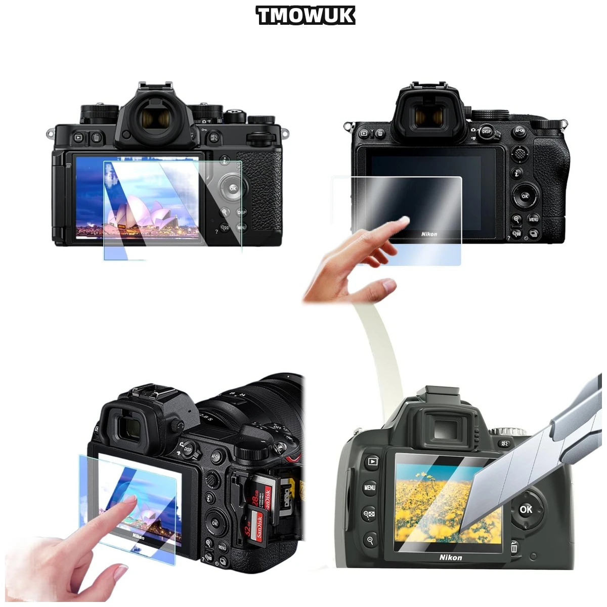 For Nikon Z5 Z6 Z7 Z8 Z9 - High Definition Tempered Glass, 9H Anti-Scratch HD Camera Screen Protective Film
For Nikon Z5 Z6 Z7 Z8 Z9 - High Definition Tempered Glass, 9H Anti-Scratch HD Camera Screen Protective Film