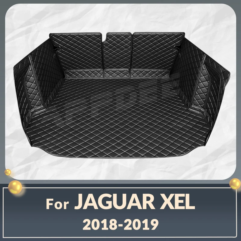 Автомобильный коврик для багажника с полным покрытием для Jaguar XEL 2018 2019, автомобильный коврик для багажника, подкладка для груза, внутренняя Защитная подкладка, аксессуары
Автомобильный коврик для багажника с полным покрытием для Jaguar XEL 2018 2019, автомобильный коврик для багажника, подкладка для груза, внутренняя Защитная подкладка, аксессуары