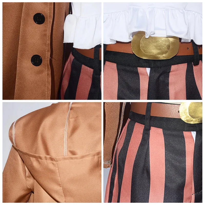 25COSJewelry Bonney Cosplay Costume Sabaody Island Hooded Coat Uniform Shorts Adult Woman Carnival One Anime Piece Halloween Su
25COSJewelry Bonney Cosplay Costume Sabaody Island Hooded Coat Uniform Shorts Adult Woman Carnival One Anime Piece Halloween Su