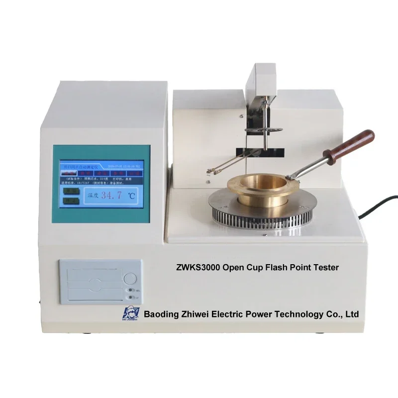 Hot selling ZWKS3000 Cleveland Open Cup Flash Point Tester For Lubricating Oil
Hot selling ZWKS3000 Cleveland Open Cup Flash Point Tester For Lubricating Oil
