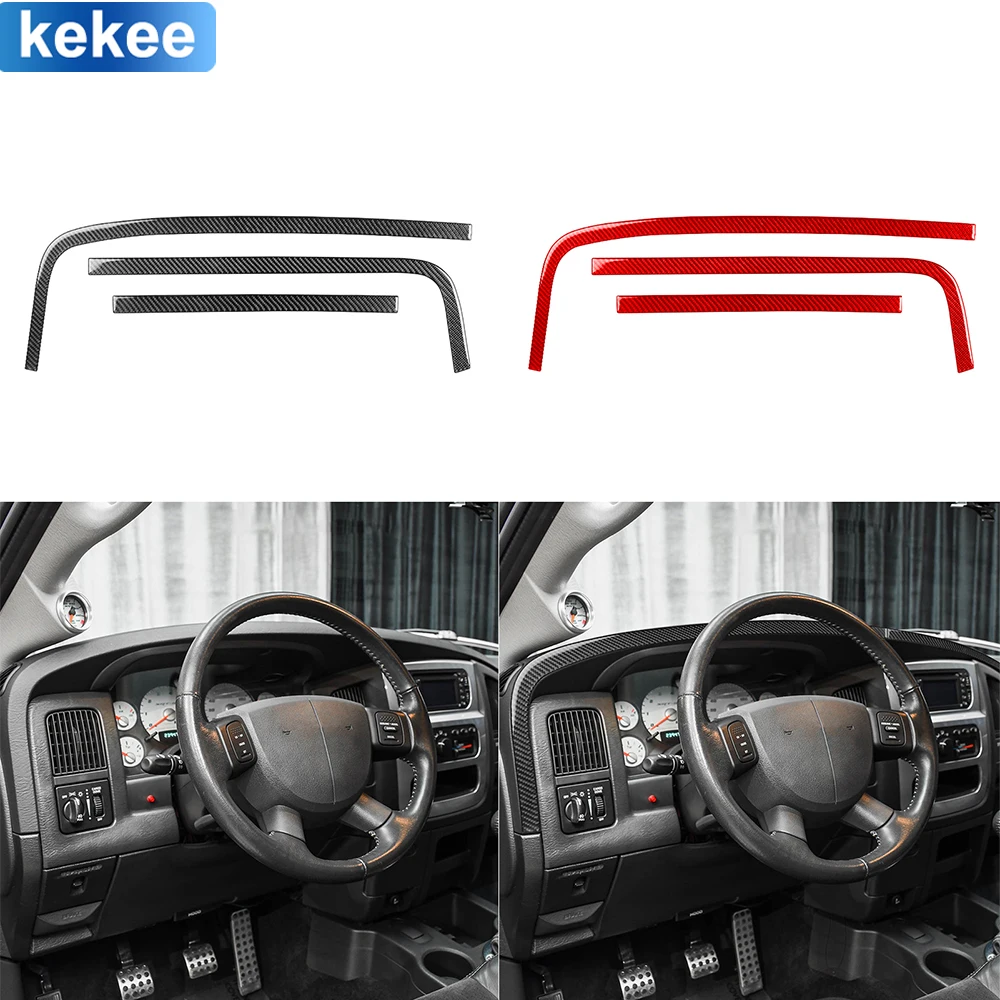 For Dodge Ram 2002 2003 2004 2005 Center Dashboard Trim Strip Set Cover Real Carbon Fiber Sticker Car Interior Refit Accessories
For Dodge Ram 2002 2003 2004 2005 Center Dashboard Trim Strip Set Cover Real Carbon Fiber Sticker Car Interior Refit Accessories